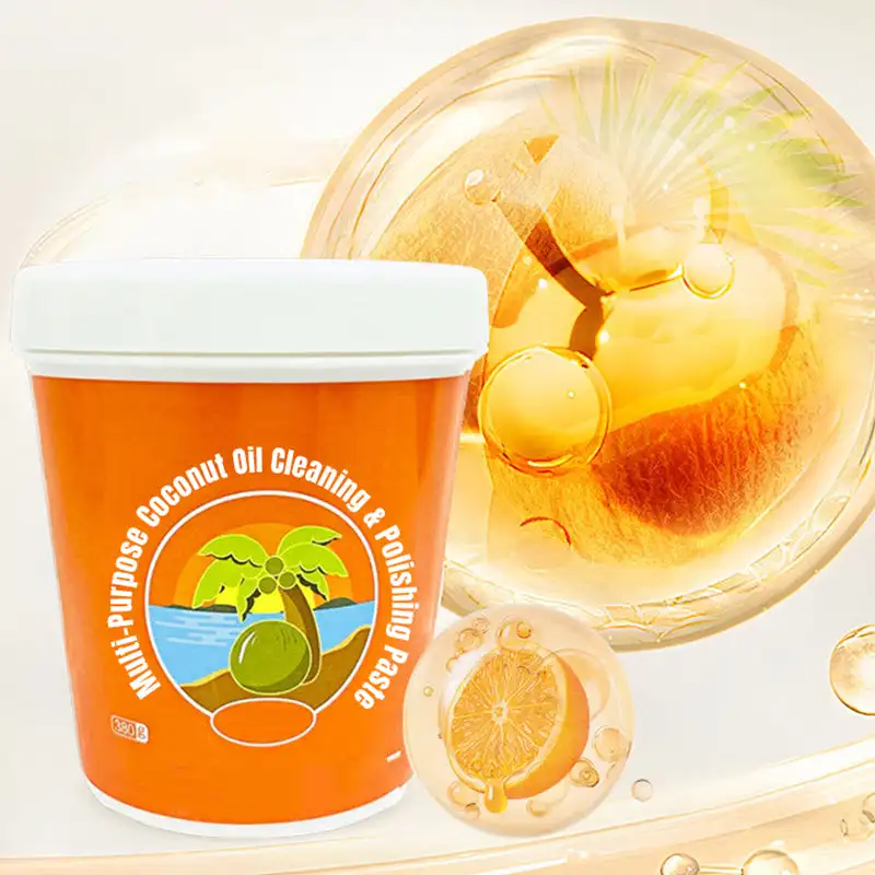 Multi-Purpose Coconut Oil Cleaning & Polishing Paste Rust Removal Decontamination Cleanses Oil Rust Scorch St