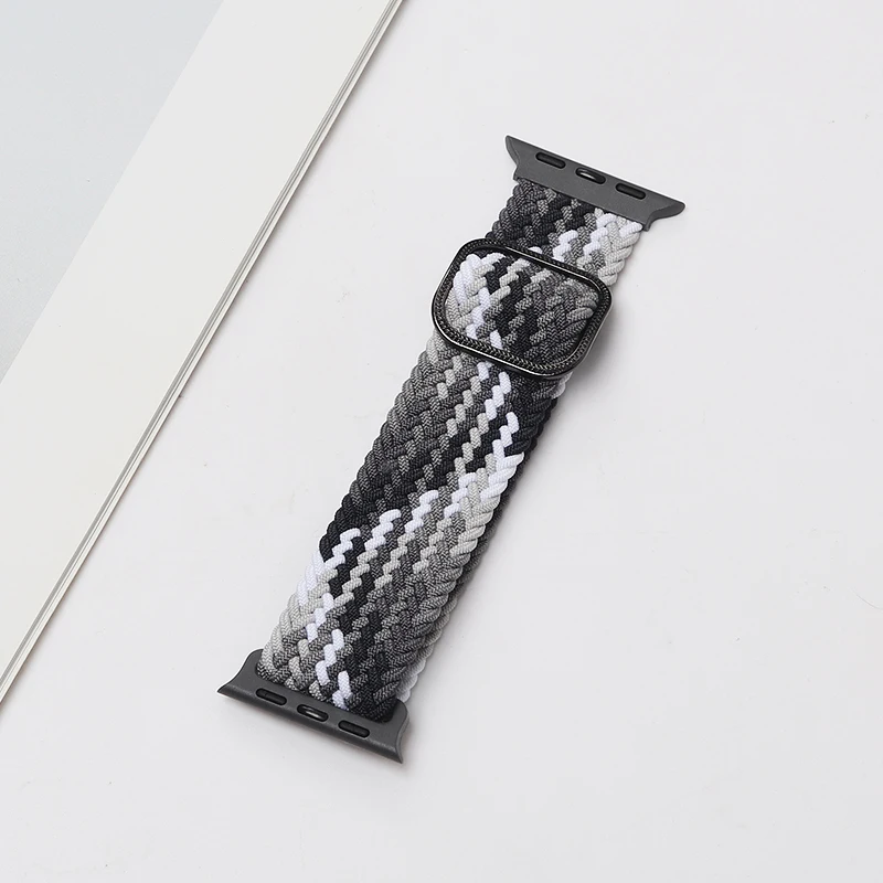 Braided Nylon Elastic Loop Strap
