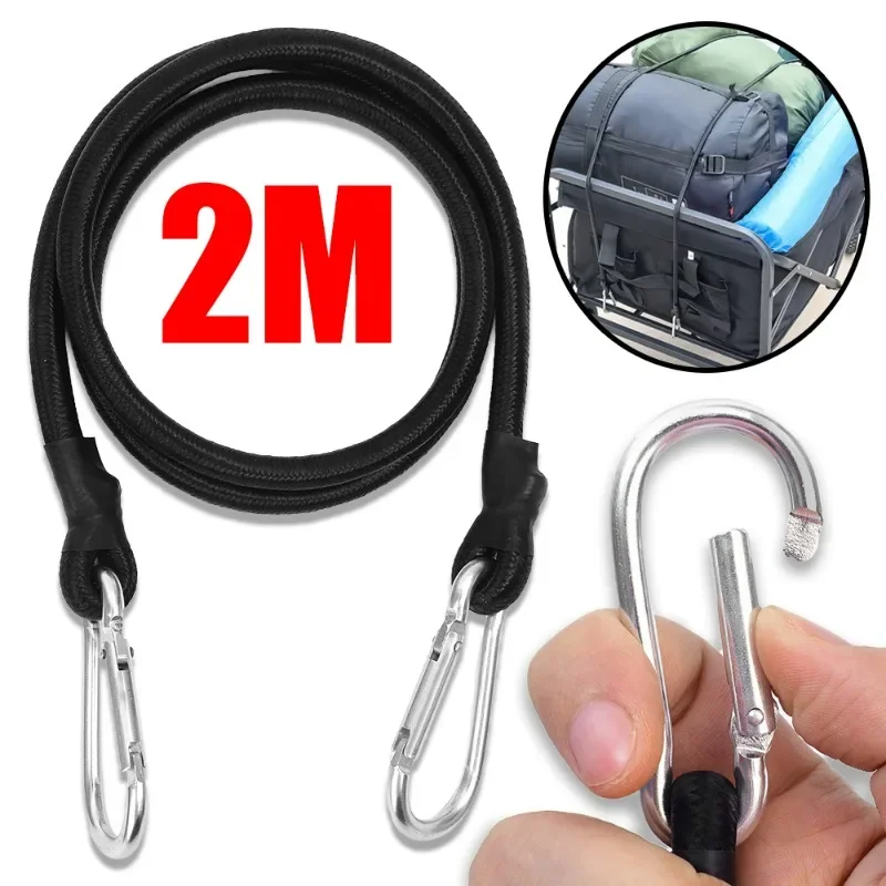 Motorcycle Luggage Strap Rope Elastic Buckle Bundle Straps