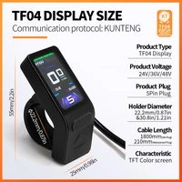 Écran TFT Mini KT TF04 pour Vélo Électrique - 24V/36V/48V, Connecteur SM/Étanche, Kit de Conversion pour Vélo Électrique, Fonction Boost et Design Économiseur d’Espace 3