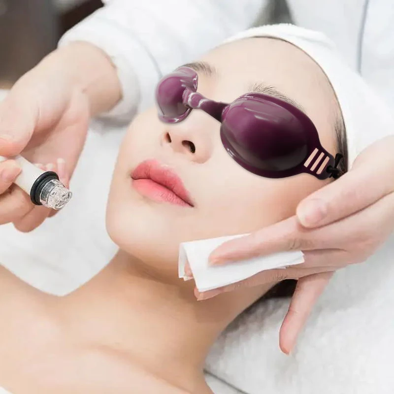 Beach Beauty Tanning Glasses Tanning Laser Beauty Eye Protection Uv Eye Protection Indoor Outdoor Sunbed Tanning Goggles Beach 2