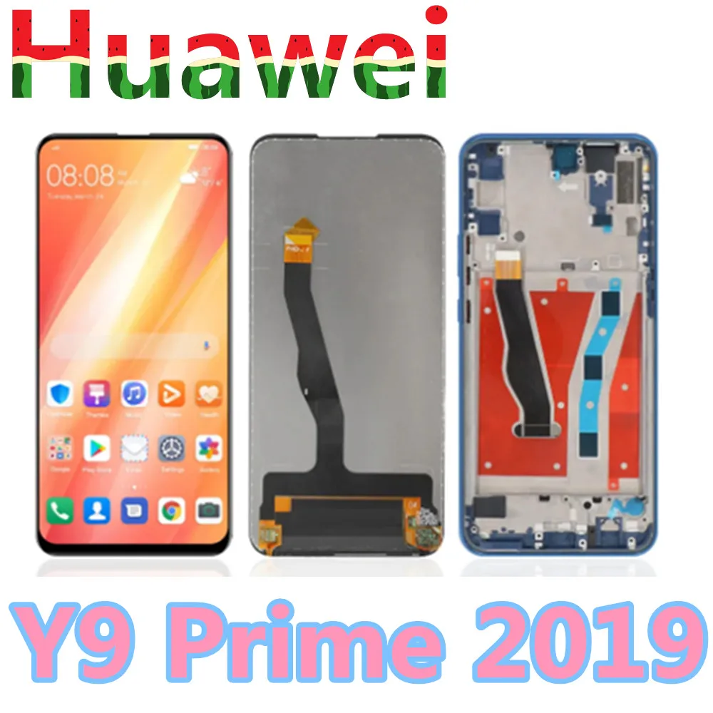 Schermo Huawei Psmart Display LCD Originale Huawei P Smart Z - Incluso Frame, Batteria E Touch, Colore Nero Touch Schermo Con Frame E Batteria - Foto 7