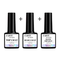1pc/2pcs/3pcs 8Ml Functional Gel Nail Art Set with Base Coat and Diamond Top Coat,Matte Top ,Soak Off  for Nail Art Design Tool 1