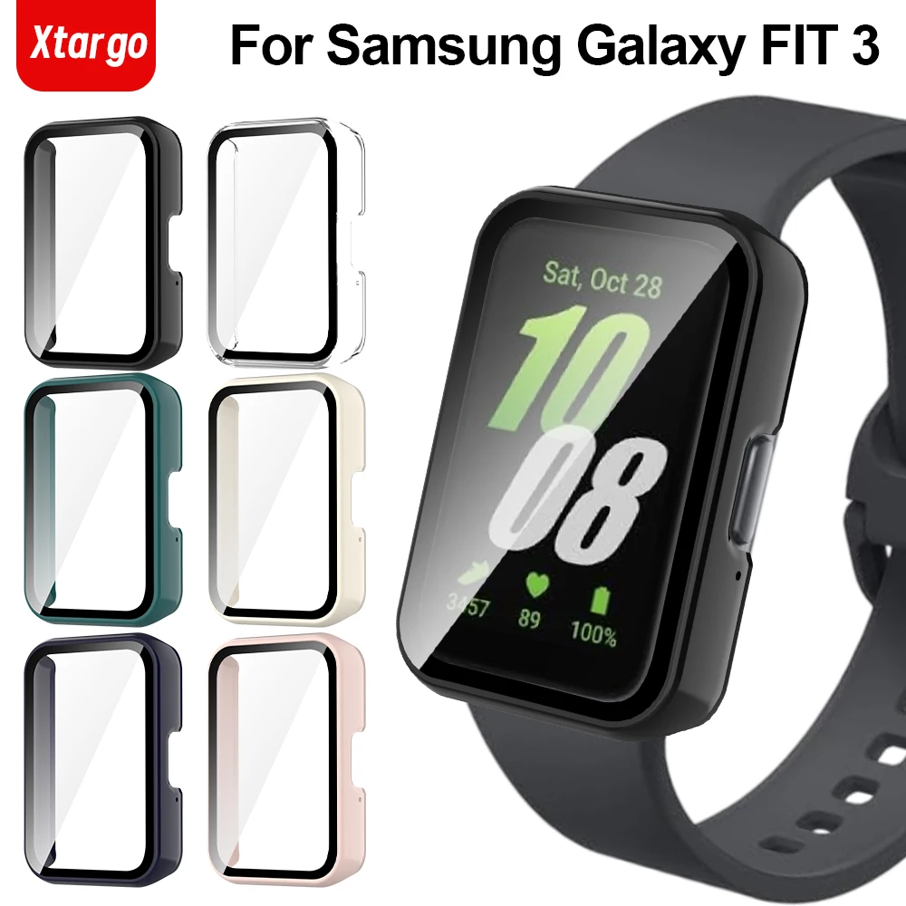 

Стекло + чехол для Samsung Galaxy Fit 3 шт. Универсальный бампер Защитная крышка Защита экрана для Samsung Galaxy Fit3 аксессуары