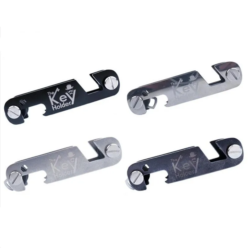 Men Fashion Keychain Holder for Car Keys Wallet Smart Key Organizers Multi-function Portable Car Key Holder Bag key holder key organizer