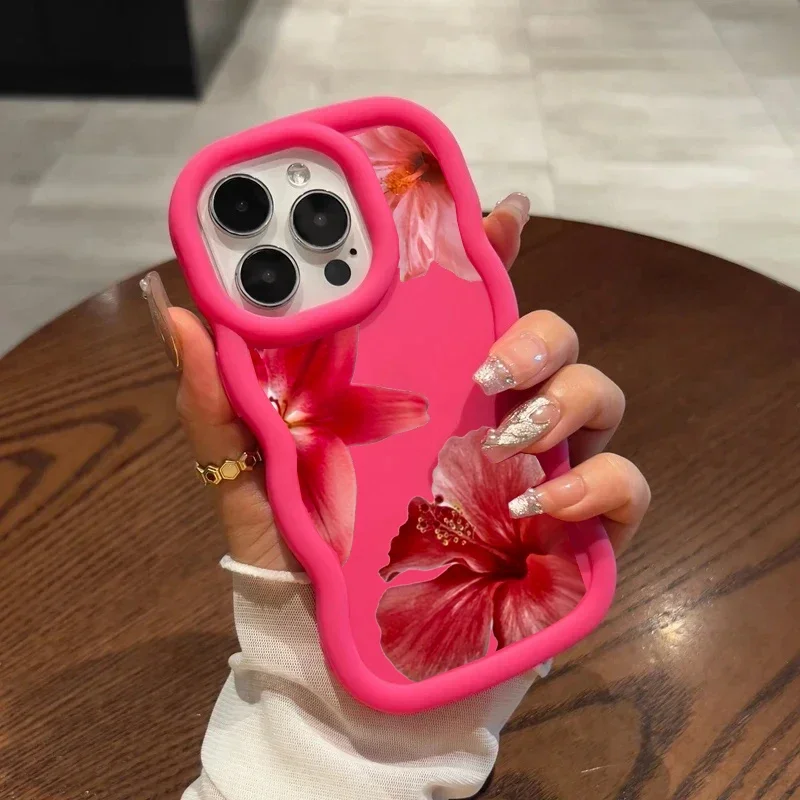 Floral Design Protective Phone Case