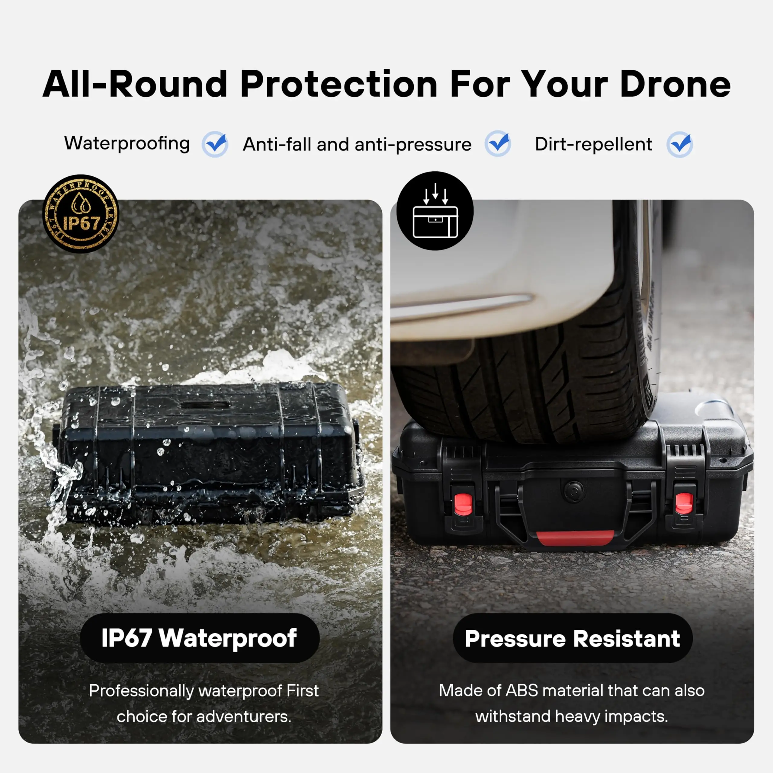 รูปสินค้า กระเป๋ากันน้ำสำหรับโดรน DJI Mavic 4 Pro