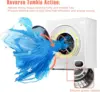 Compact Laundry Dryer, 3.5 cu ft Front Load Stainless Steel Clothes Dryers With Exhaust Pipe, 1500W, LCD Control Panel Four-Func 4