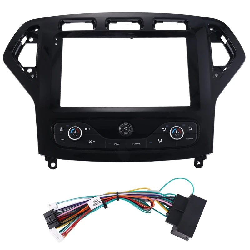 

Car Frame Fascia Adapter Canbus Box Decoder For Ford Mondeo 2008-2010 Android Radio Dash Fitting Panel Kit Spare Parts