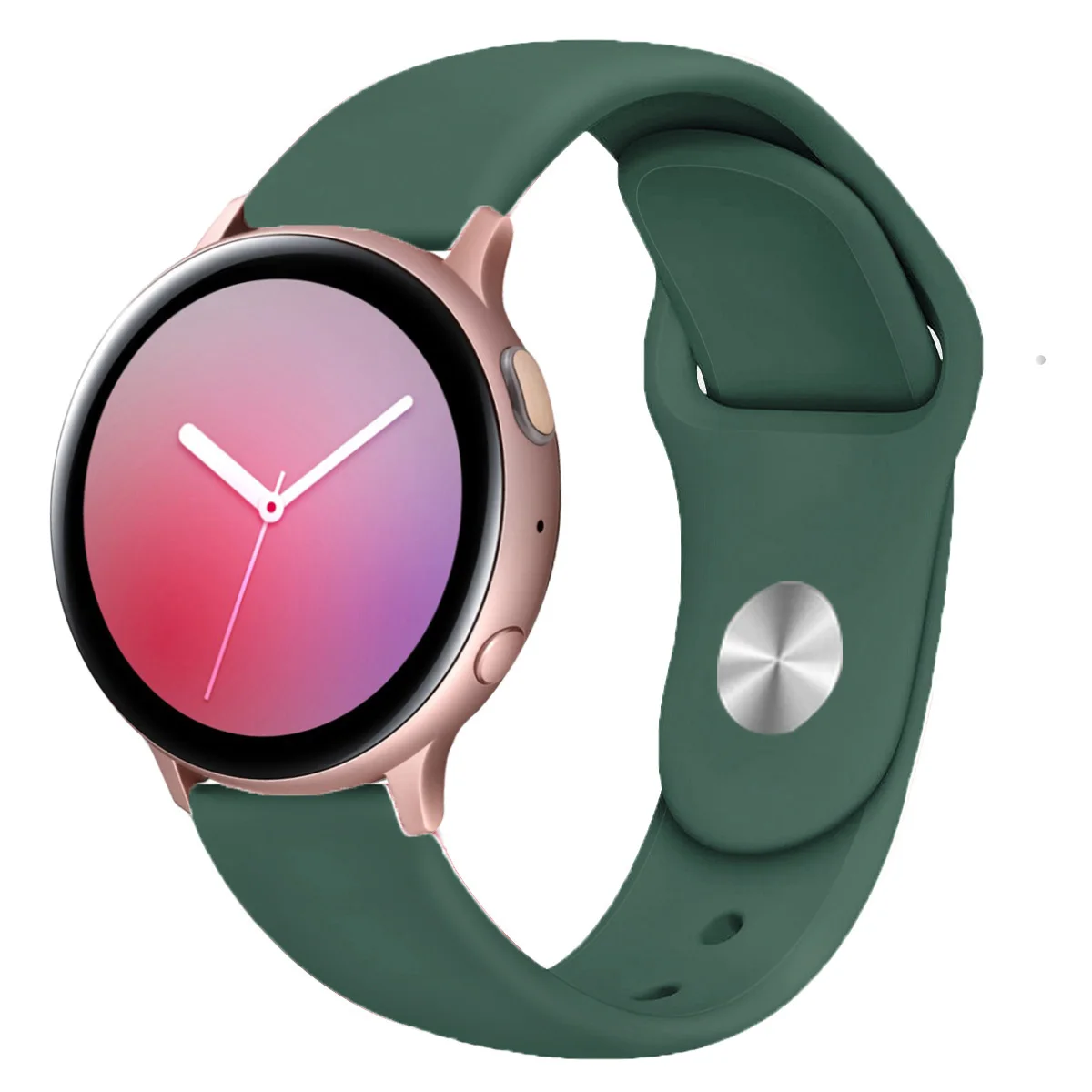 Silicone Replacement Watch Band, 20mm/22mm, Multiple Smartwatch Compatibility
