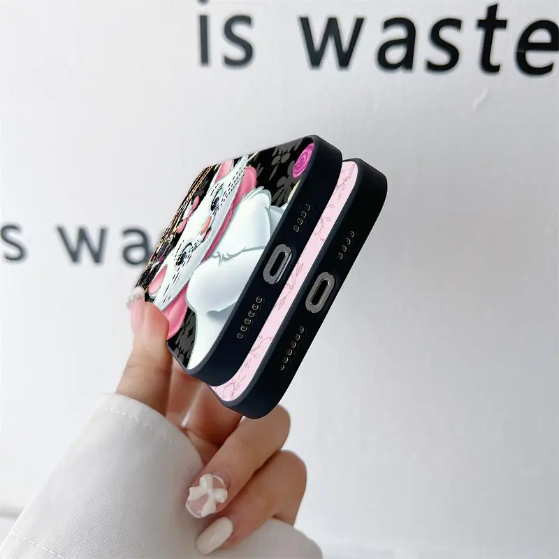 Cute Cartoon Marie Cat Phone Case - Fun and Stylish Protective Cover