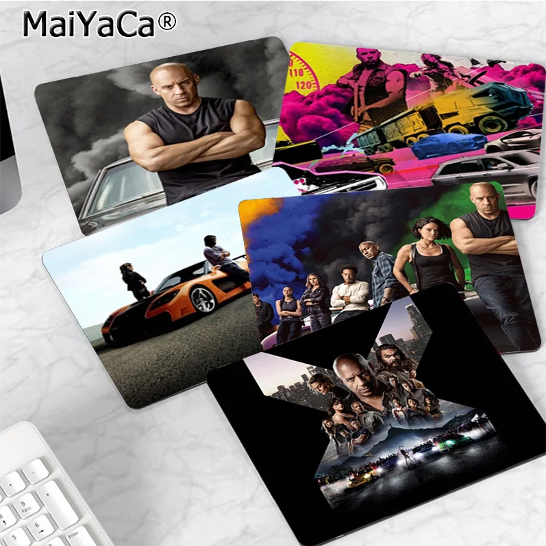 

Fast Furious INS Tide Small Desktop Desk Mat Kawaii Gaming Accessories Students Writing Pad Deskpad Home Decor