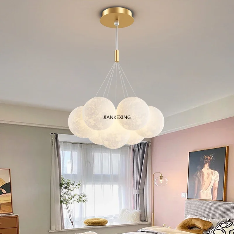 Modern Bubble Ball LED Pendant Lights For Living Dining Room Office Desks Bedroom Chandelier House Decor