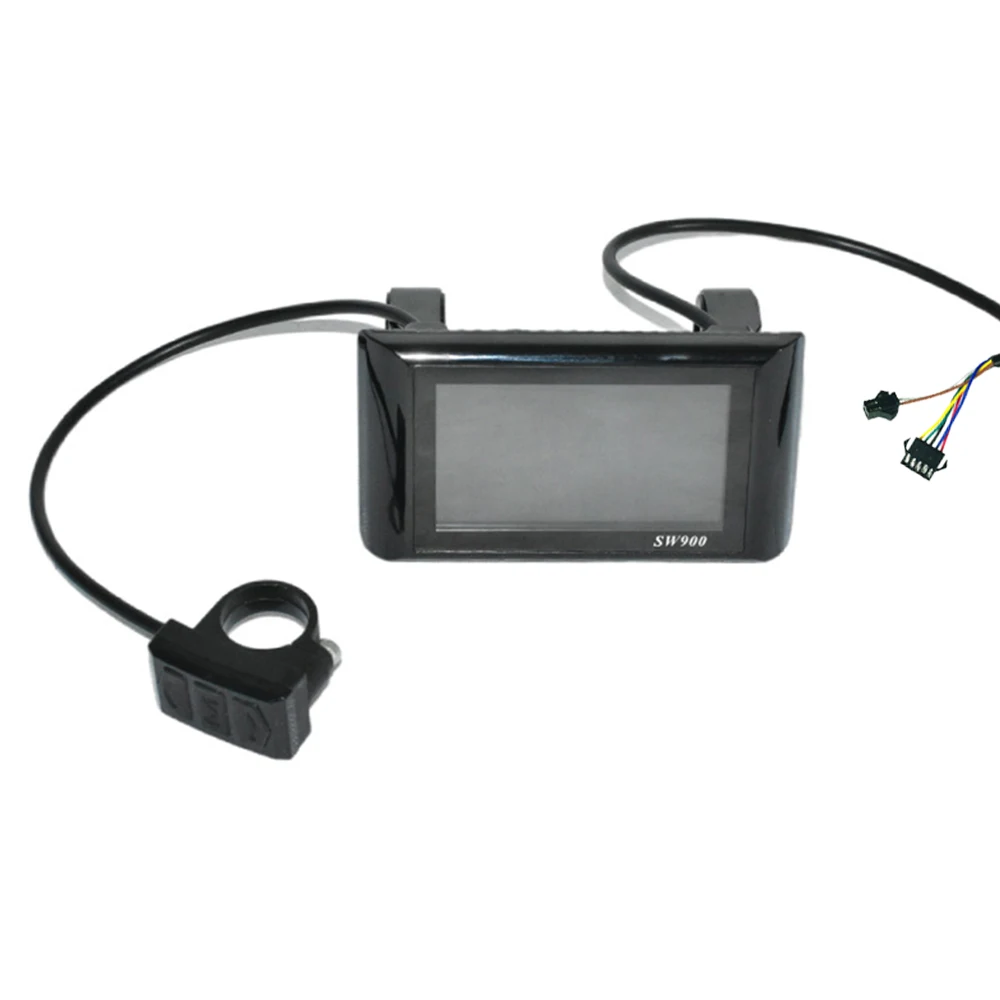 E- Scooter Paneelonderdelen Rijden Elektrische Fiets Borstelloze Controller Met Color Lcd-Display Sw900 Voor Elektrische Fiets Acesssories