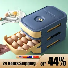 

Drawer Type Refrigerator Egg Storage Box Fresh Keeping Dumpling Holder Household Organizer Drawer Type Case Holder For Kitchen