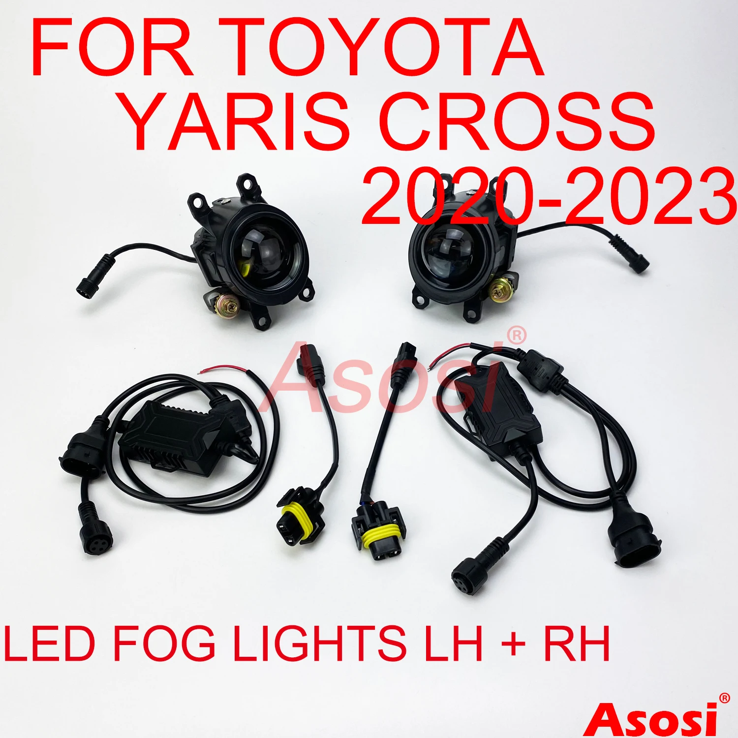 

Лампы противотуманные для Toyota Yaris Cross 2020-2023/Corolla Cross 2020-2024, 2 дюйма