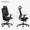 FLEXISPOT Upgraded OC6 500LBS Big and Tall Office Chair Heavy Duty,4D Armrest Mesh Ergonomic Home Office Chair with High Back 2