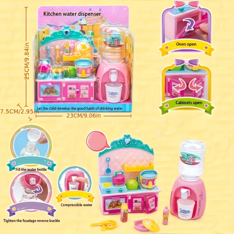 Interactive Pretend Play Cash Register and Pet Care Playset