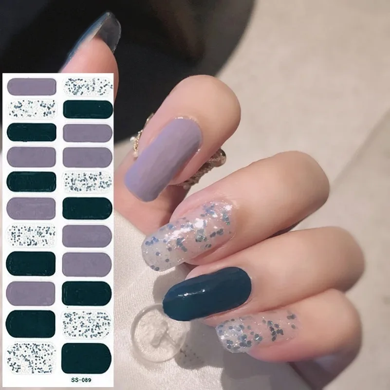 Nail Sticker 3D Relief Foil Nail Decal DIY Manicure Full Wraps Self-adhesive Full Cover Waterproof False Art Stickers nail stickers nail art decoration nail decals