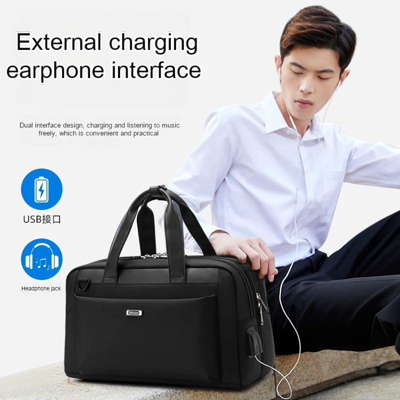 Multi-functional Trendy Men's Waterproof Sports Bag School Bag High-end Computer Bag Casual Women's Backpack Travel Backpack