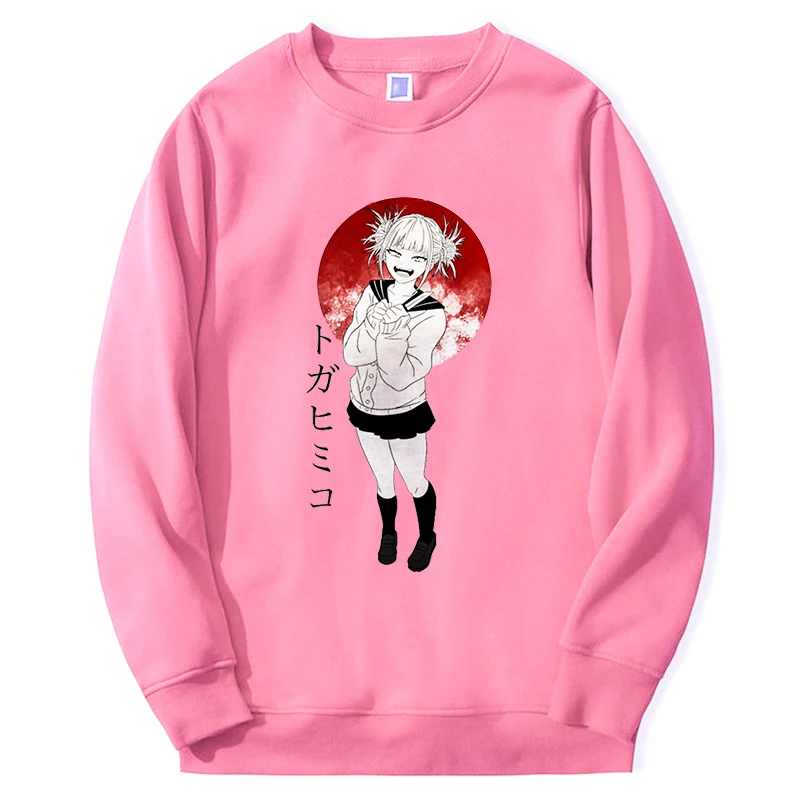 

My Hero Academia Hoodie For Men/women Anime Girl Graphic Sweatshirt Crewneck Hip Hop Long Sleeve Harajuku Sportswear Moletom