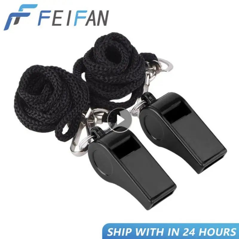 

Professional Coach Whistle Sports Football Basketball Referee Training Whistle Outdoor Survival With Lanyard Cheerleading Tool