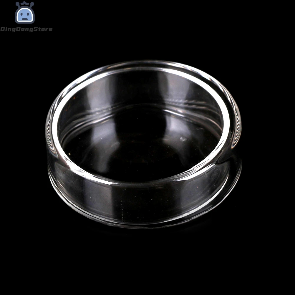 1Pc High Borosilicate Glass 60mm Bacterial Petri Dish With Cover Biochemical Culture Dish Labware Tissue culture dishes for Petri Dishes