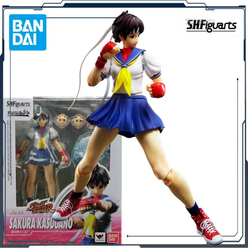 Bandai Original SHF Street Fighter Series No.08 Sakura