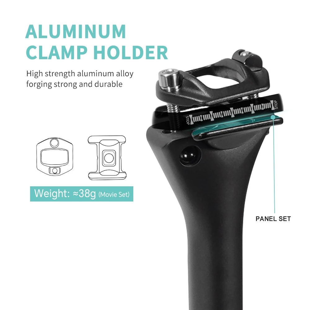 Bike Seat Post TOSEEK C70 No Logo Carbon Seatpost Light Weight 27.2/31.6mm Matte Black MTB Road Bike Seat Post Seat Tube Bicycle Parts