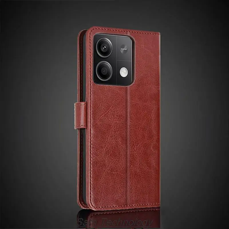 Custodia Pelle Pu Con Portafoglio E Slot Carte Cover Xiaomi Redmi Note 11 Pro 5g GOKEN Cover Per (Plus)/ 5G, Custodia Folio In Pelle Flip Wallet Libro Case Con Portafoglio, Premium PU/TPU