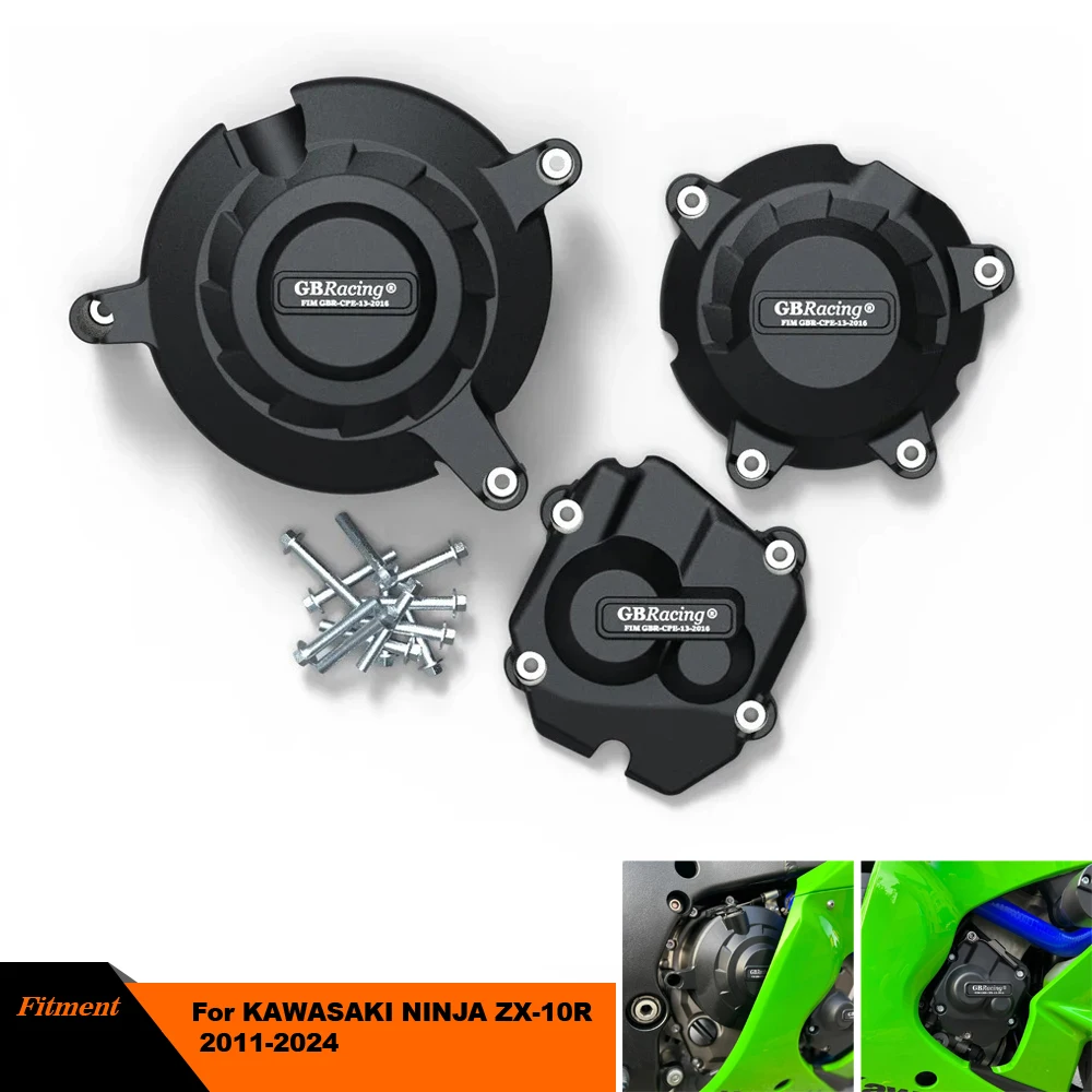 Motorcycle Engine Cover Protectors for for KAWASAKI ZX-10R ZX10R 2011-
