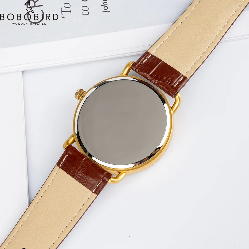 BOBO BIRD resin Man Watch Quartz Men's Watches Wood Wristwatch Male Timepiece Clock Blue Wrist Man Watch Customize Dropshipping 6