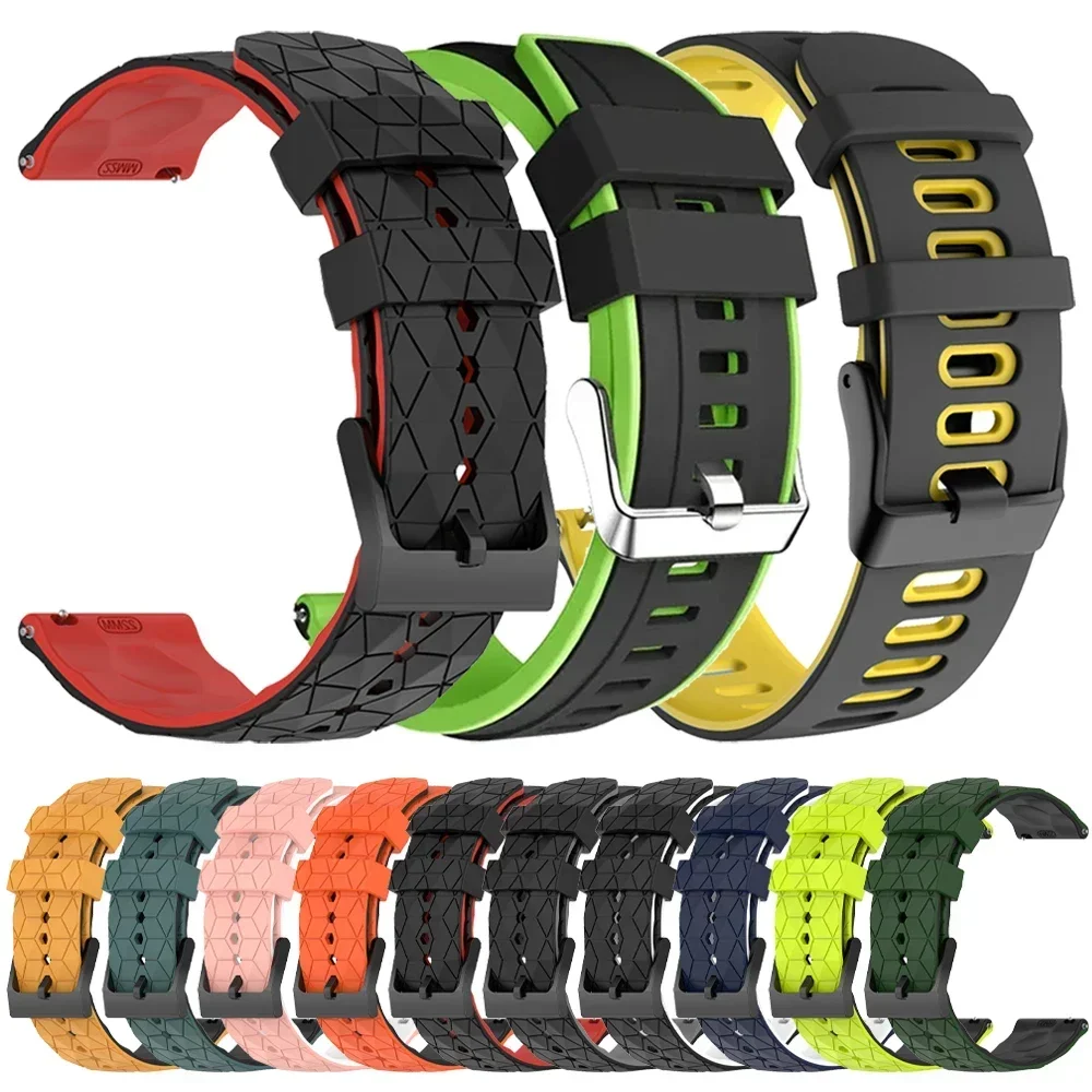 Versatile 20mm Silicone Watch Strap - Premium Replacement Bracelet