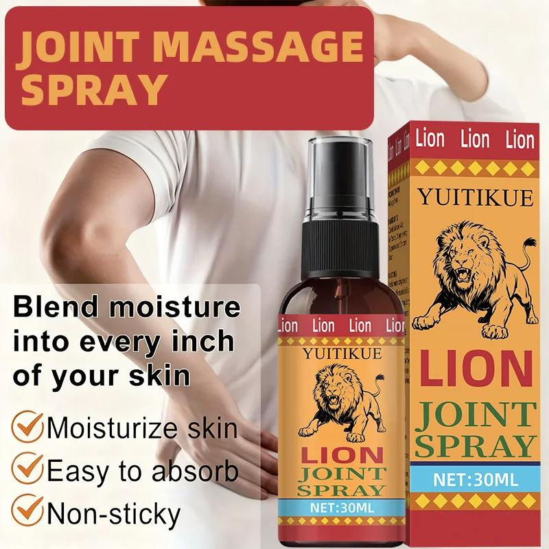 The joint spray infuses moisture into every inch of the skin, hydrating it, and is easily absorbed without feeling greasy.