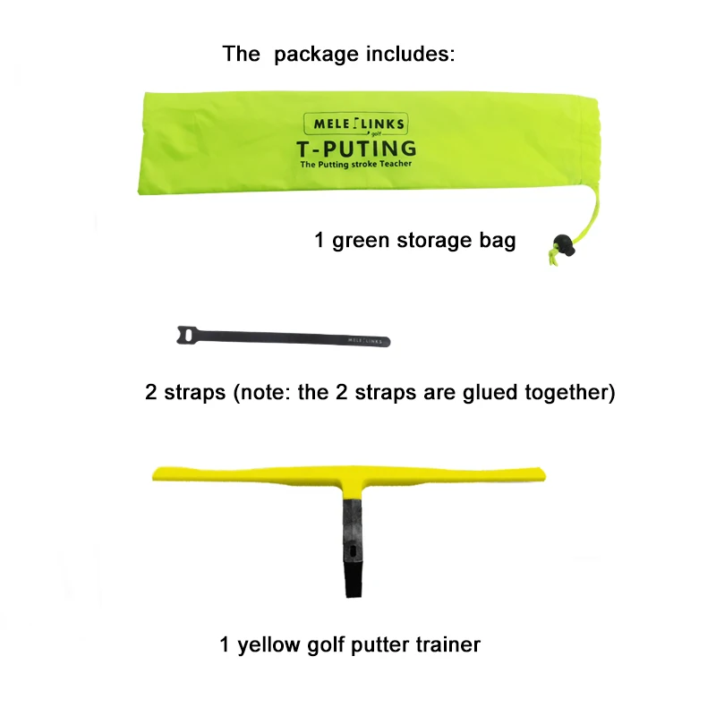 Training Aid Golf Accessories Golf Putting Trainer Portable T-Putting Exerciser Putting Gesture Assist Batting Gesture Alignment
