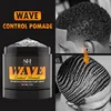 Biotin Wave Pomade For Deep Waves 360 Strong Hold Hair Styling Cream Wavy Hair Oil With Brush Waves Cream For African Black Men 2