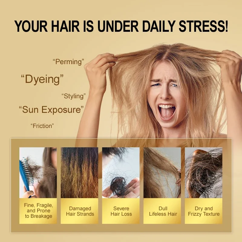 Argan Oil Hair Oil Serum Repairs Damaged Frizz Dry Hair