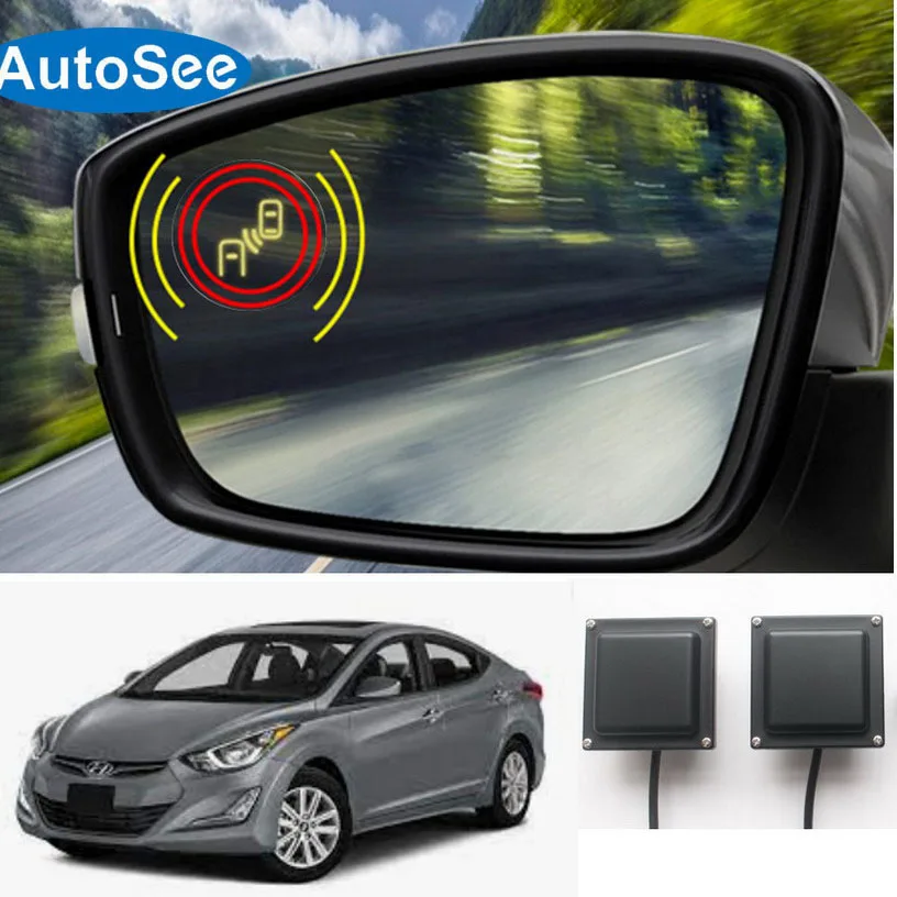 For Hyundai Elantra Car Blind Spot Area Detection Bsd Alert Radar