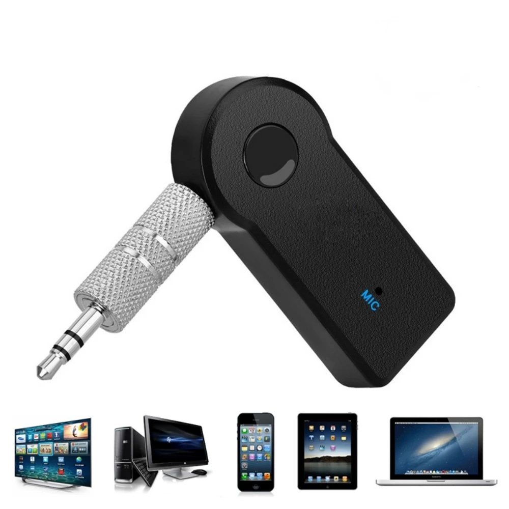 Wireless Bluetooth-compatible 5.0 Receiver Transmitter Adapter 2 In 1 3.5mm Jack For Car Music Audio Aux A2dp Headphone Reciever