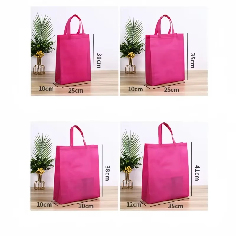 Portable Non-Woven Shopping Bag – Large Capacity Reusable Eco-Friendly Handbag, Foldabl... - SKU NWSB2105 - UGI Packaging