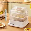 Household integrated multi-functional electric steamer stainless steel intelligent three-layer large capacity steam pot 1