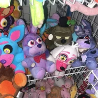 Jouets en peluche Fnaf mignons, poupées de jeu 18CM, Bonnie Bear Foxy, poupées en peluche de dessin animé, jouets Freddy pour enfants, cadeaux 2