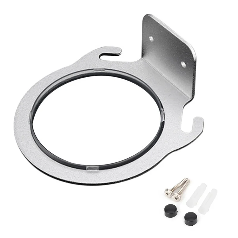 Space Aluminum Wall Mounted Hair Dryer Holder Rack Hanger Home Bathroom Hairdryer Storage Shelf Organizer Hanging Rack 8cm 6