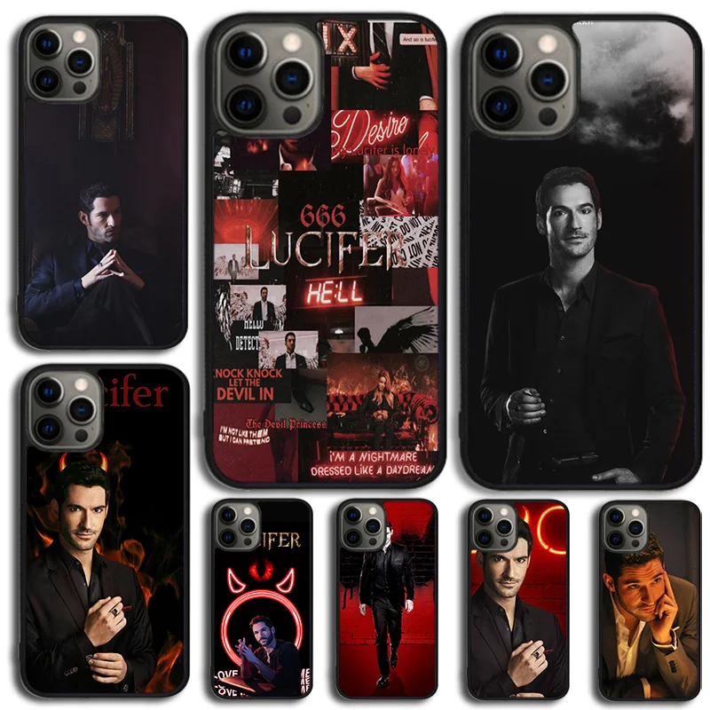 Lucifer Tom Ellis Themed Phone Case Cover
