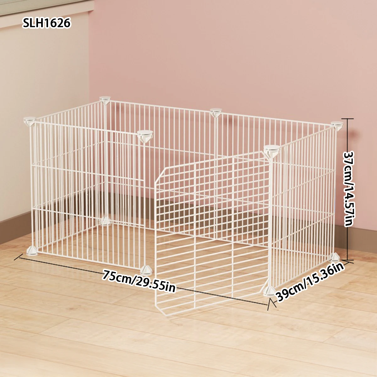 Honey glider cage Encrypted small hamster cage Home luxury villa rabbit iron mesh combination pet Chinchillas