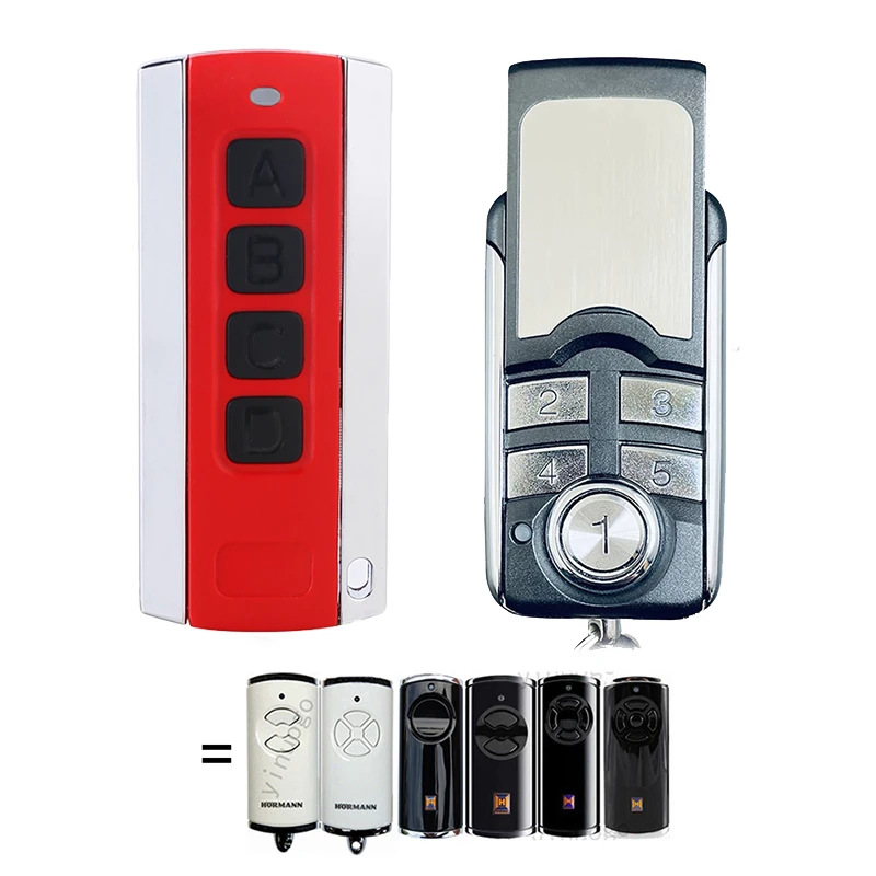 3PCS HORMANN BS Remote Control HSE4 HSE2 HSE1 HSS4 HS5 HS4 HS1 HSD2 HSP4 868 MHz HORMANN Garage Door Control / Gate Opener