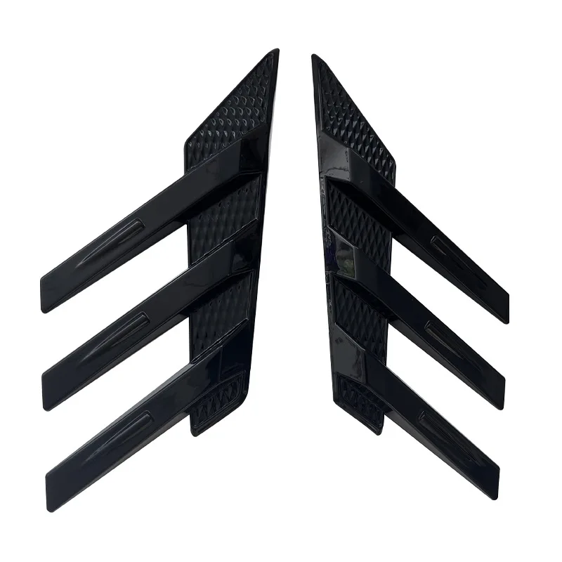 Universal Heckscheibe Seitenspoiler Seitenschlitze Dekoration Allgemeine Fensterlamellen Außen Dekoratives Heckflügelzubehör