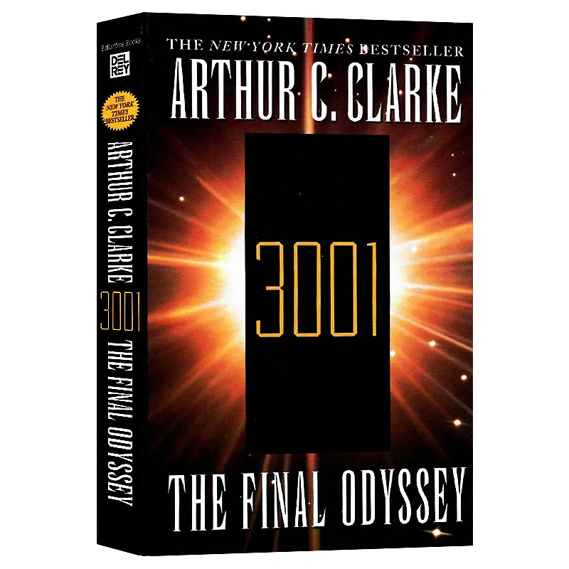 

3001 The Final Odyssey, Bestselling books in English, Science Fiction novels 9780345423498