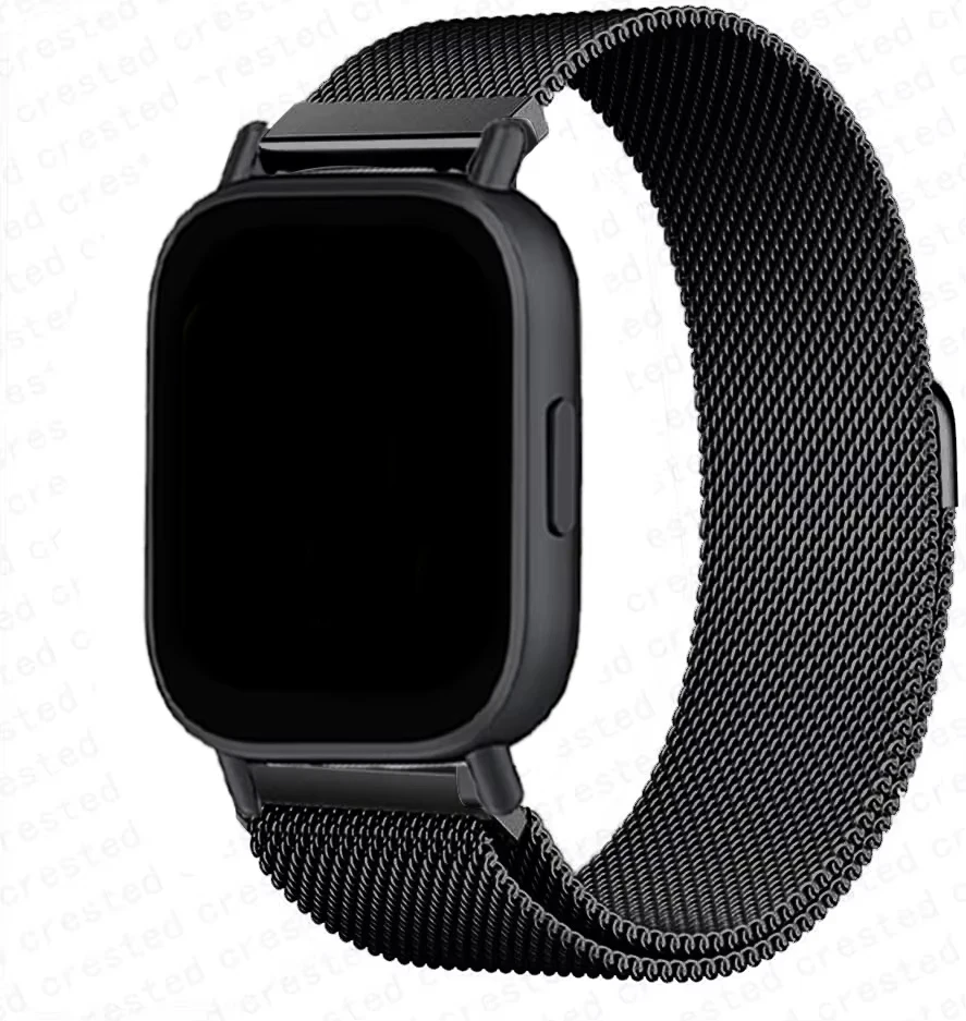 Premium Milanese Loop Metal Band Bracelet for Smartwatches - 22mm Watch Strap Accessory