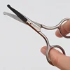 1pc European-style Makeup Scissors 9CM Compact Stainless Steel Small Professional Eyebrow Nose Hair Cut Manicure Nail Tools 2